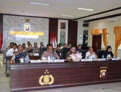 Polres Melawi Ikuti Zoom Meeting Launching Direktorat PPA & PPO dan Bedah Buku TPPO