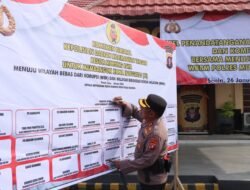 Polres Murung Raya Gelar Apel Penandatanganan Pakta Integritas Dan Komitmen Menuju WBK & WBBM yang Presisi