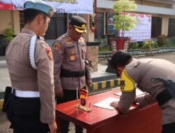 Penandatangan Pakta Integritas Polres Murung Raya, Komitmen Menuju WBK dan WBBM Akuntabel
