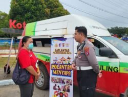 Polantas, Samsat Keliling Satlantas Polres Murung Raya Hadir di Kota Puruk Cahu, Permudah Masyarakat Bayar Pajak Kendaraan