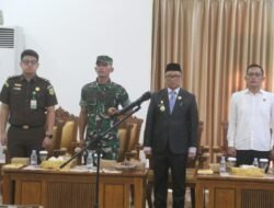 Pelantikan Pejabat Pemkab Tabalong, Dandim 1008 Tegaskan Dukungan TNI
