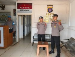 Siaga Mako personil Polsek siap berikan pelayanan kepada masyarakat.