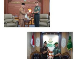 Rajut Harmoni, Pangdam XII/Tpr Perkuat Sinergitas dengan Gubernur dan Pejabat Forkopimda