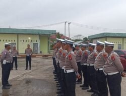 APEL PAGI SEBELUM BERTUGAS SATLANTAS POLRES KAPUAS