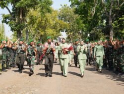 Tinjau Yonif TP 882/Hulubalang, Pangdam XII/Tpr: Kemampuan Dasar Prajurit Mutlak Dikuasai