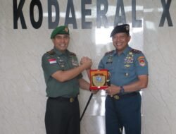 Perkuat Sinergi di Kalbar, Pangdam XII/Tpr Sambangi Markas Kodaeral XII