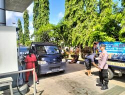 Personel Polsek Dusel Gencar Sosialisasikan Terkait Larangan Pungli Dengan Warga Masyarakat