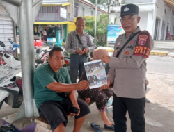 Polsek Jajaran Polres Sukamara Gencarkan Sosialisasi Layanan Polisi 110 kepada Masyarakat