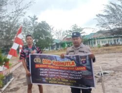 Polsek Pantai Lunci Gencar Sosialisasi STOP KARHUTLA untuk Melindungi Wilayah dari Dampak Kebakaran dan Kerusakan Ekosistem