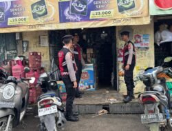 Optimalisasi Keamanan Pasar, Sabhara Polres Sukamara Laksanakan Patroli dan Dialog dengan Pedagang