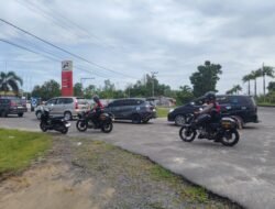 Sat. Samapta Polres Sukamara Hadir Jaga Keamanan Aktivitas Masyarakat
