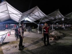 Cegah Premanisme, Sat. Samapta Polres Sukamara Laksanakan Patroli Pelabuhan