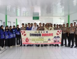 Polres Sukamara Gelar Bhakti Sosial Donor Darah Peringati HUT Satpam ke-45 Tahun 2025