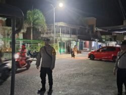 Polsek Sukamara Hadir Jaga Kamtibmas di Wilayah Hukumnya