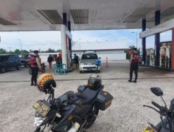 Jaga Keamanan, Sat Samapta Polres Sukamara Gelar Patroli Harkamtibmas