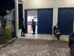 Patroli Malam Sat. Samapta Polres Sukamara Jaga Keamanan Bank Mandiri