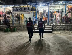 Polisi Hadir Beri Rasa Aman di Pasar Inpres Sukamara