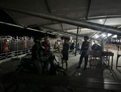 Patroli Malam Polres Sukamara Jaga Keamanan Pelabuhan SpeedBoat