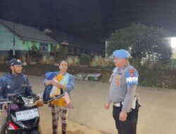 Patroli KRYD Polsek Permata Kecubung Jaga Keamanan Desa Ajang