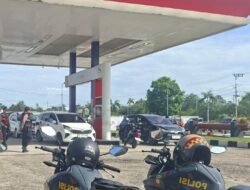 Patroli Harkamtibmas Polres Sukamara Sasar SPBU