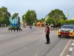 Sat Samapta Polres Barito Utara Laksanakan Patroli dan Pengaturan Lalu Lintas Pagi Hari, Wujudkan Kamseltibcarlantas