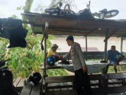 Satpolairud Polres Barito Utara Intensifkan Patroli Perairan DAS Barito, Jaga Kamtibmas Tetap Kondusif