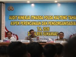 Polres Sukamara Gelar Audit Kinerja Itwasda Polda Kalteng Tahap I T.A. 2026