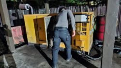 Satsamapta Polres Bartim Lakukan Patroli di Ruang Penyimpanan BBM Polres Bartim