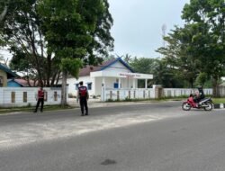 Pengaturan Lalin Sat Samapta Polres Sukamara Berikan Rasa Aman bagi Pengguna Jalan