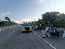 Polsek Murung Aktif Patroli Cegah Balapan Liar Di Bulan Ramadhan