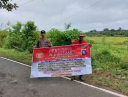 Antisipasi Penambangan Ilegal, Personel Polsek GBA Gencar Sosialisasikan Kepada Warga Masyarakat