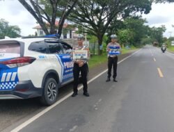 Wujudkan Kamseltibcarlantas Kondusif, Satlantas Polres Kapuas Antisipasi Balapan Liar.