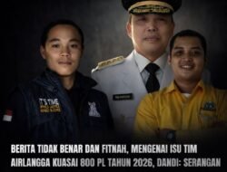 BERITA TIDAK BENAR DAN FITNAH, MENGENAI ISU TIM AIRLANGGA KUASAI 800 PL TAHUN 2026, DANDI: SERANGAN LICIK TERHADAP GUBERNUR RIA NORSAN, APA MOTIFNYA?