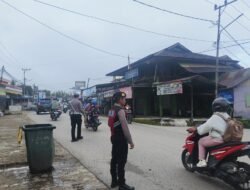 Ops Keselamatan, Polres Murung Raya Gencarkan Gatur Di Pagi Hari