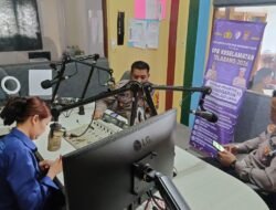 Satlantas Polres Mura Sosialisasi Ops Keselamatan 2026 Melalui Radio SMURA FM Puruk Cahu