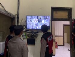 Lewat CCTV, Polisi Kontrol Terus Kondisi Tahanan Di Rutan Polres Murung Raya