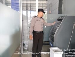Personil Polsek laksanakan Patroli Rutin ke bank BRI unit Pujon.