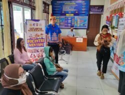 Polantas Menyapa : Samsat Murung Raya Edukasi Masyarakat Agar Memahami Proses Pengurusan Kendaraan Bermotor