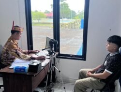 Polantas Menyapa, Satlantas Polres Murung Raya Perkuat Pelayanan SIM Yang Humanis