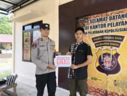 Polres Murung Raya Masifkan Sosialisasi Layanan 110 Polri, Siap Terima Laporan Masyarakat 24 Jam