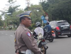 Hadir di Tengah Masyarakat, Satlantas Polres Kapuas Pengaturan Pagi
