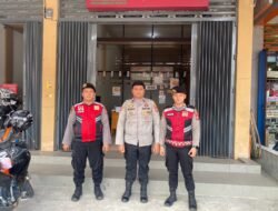 Patroli Rutin, Personel Satsamapta Polres Barsel Sambangi Obvit Bank