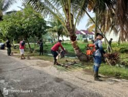 Jaga Kebersihan Lingkungan, Prajurit dan Keluarga Kodam XII/Tpr Gelar Korve Massal*