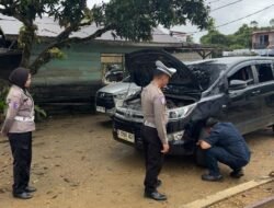 Ramcek Operasi Keselamatan Telabang 2026, Satlantas Polres Murung Raya Pastikan Kalaikan Angkutan Umum