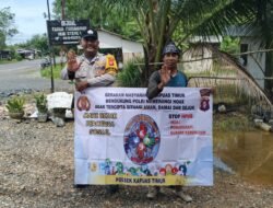 Putus Penyebaran Berita Hoax, Polsek Kapuas Timur Sampaikan Stop Hoax Kepada Warga Masyarakat dan Bijak dalam Menerima dan Menyampaikan Informasi