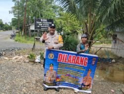 Cegah Perusakan Ekosistem Perairan, Polsek Kapuas Timur Sosialisasikan Bahaya Illegal Fishing untuk Keberlanjutan