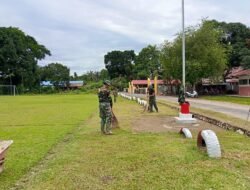 Kodim 1008/Tabalong Matangkan Persiapan Pembukaan TMMD ke-127 di Lapangan Tanta