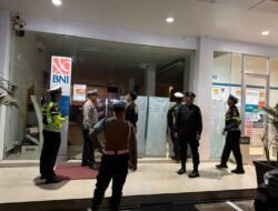 Cegah Kejahatan Malam Hari, Patroli Polres Murung Raya Sambangi Perbankan