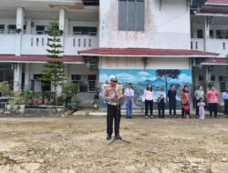 Jadi Irup Upacara Di SMA President, Kasat Lantas Polres Murung Raya Sosialisasi Operasi Keselamatan Telabang 2026 Dihadapan Pelajar