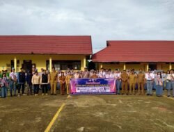 Jadi Irup Di Sekolah, Satlantas Polres Murung Raya Sampaikan Keselamatan Berkendara Ke Pelajar SMKN 1 Tanah Siang